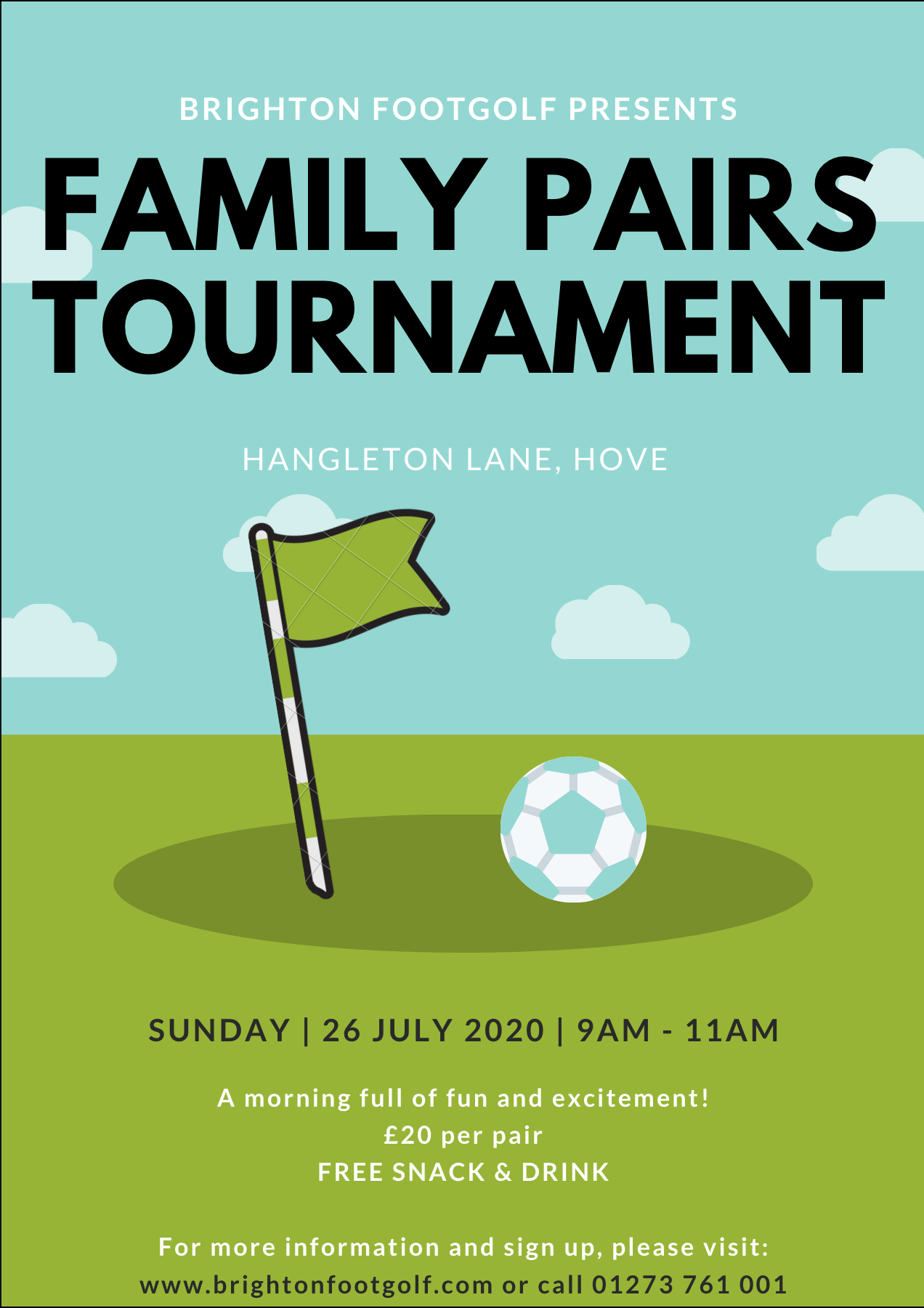 Brighton Footgolf Family Pairs Tournament